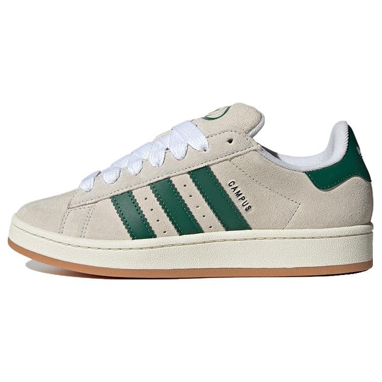 adidas Campus 00-tal Crystal White Dark Green Dam Sneakers Cream Off-White GY0038 cm