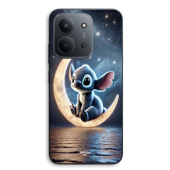 Fodral För Xiaomi Redmi 15C 5g Stitch måne stjärnklar natt Maniacase svart