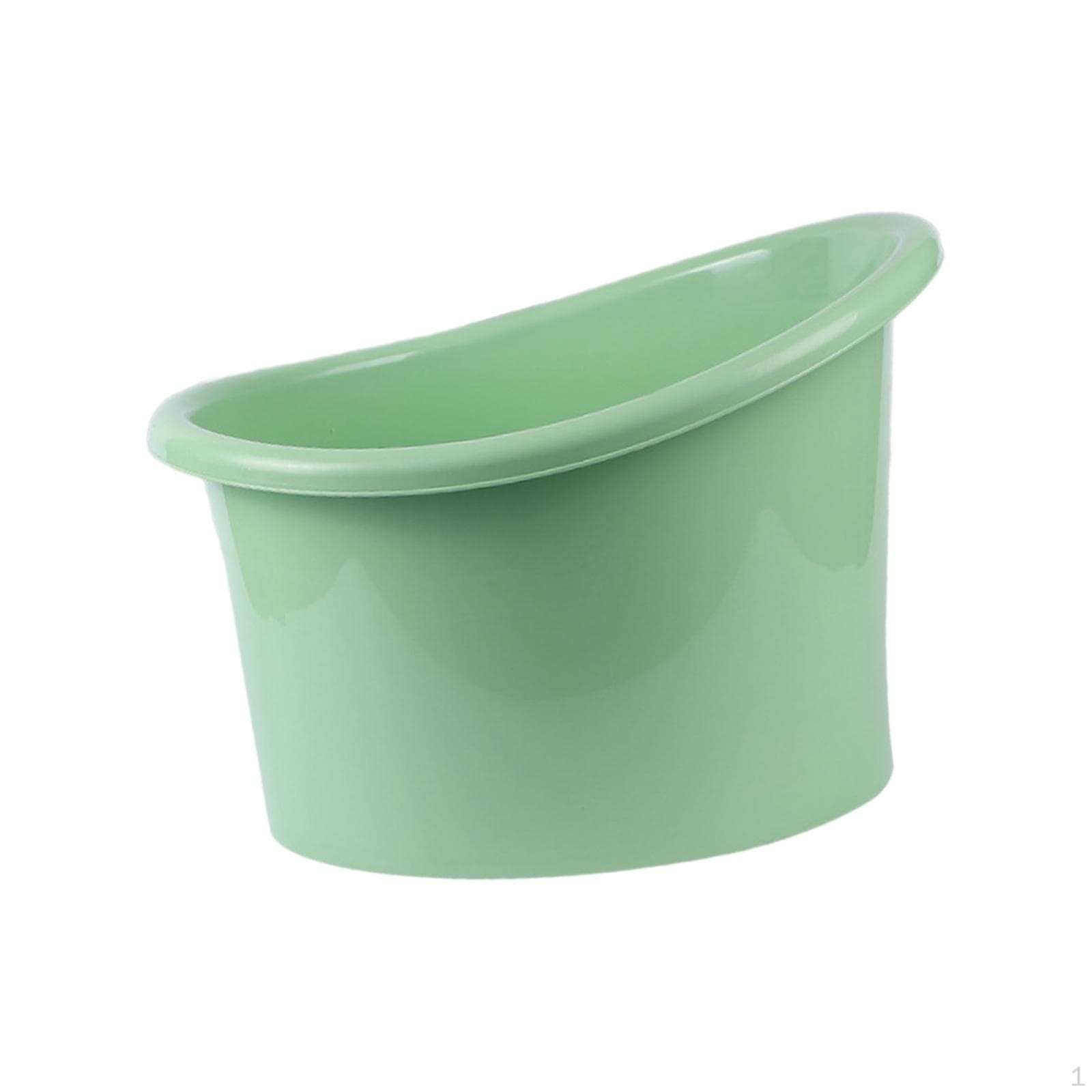 Baby Bath Hink Dusch Sitt och blöt bekvämt badkar för presenter gul