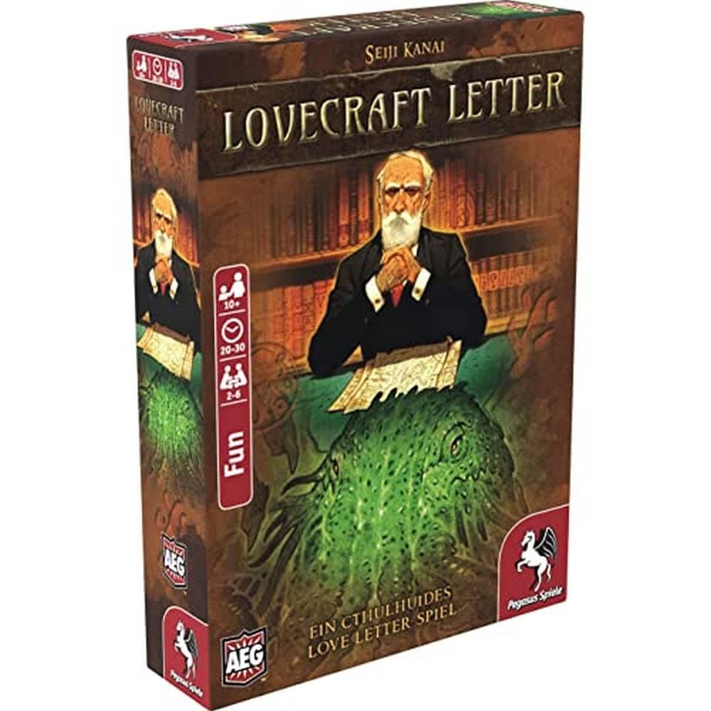 Pegasus Spiele Lovecraft Brev Dejting Par Kort Brädspel