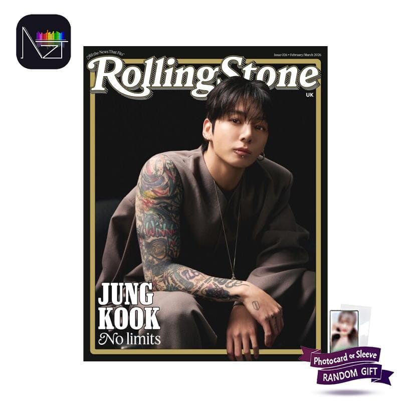 [FÖRBESTÄLLNING] Rolling Stone UK – 2026 februari/mars-numret (Omslag: Jungkook)
