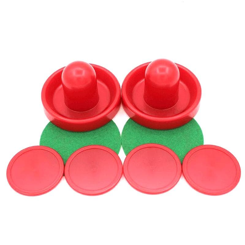 8 st/set Standard Plast 60 mm Strikers Airhockey Pushers och Puckar Ersättning För Spelbord Målvakter Tillbehör blå