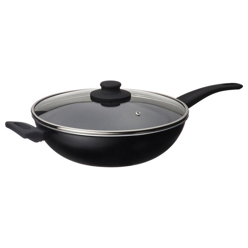 IKEA HEMLAGAD Non-stick Wok med Lock