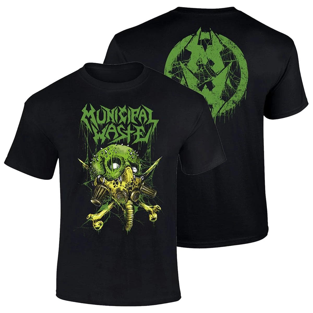 Municipal Waste Thrash Band Grafisk Bomulls-T-shirt Herr Dam Kortärmad Tryckt T-shirt Bomullstoppar Modevarumärke Sommar-T-shirt cm