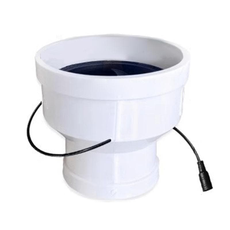 Inline Kanalfläkt 75 mm till 110 mm 12V 3W Ventilation Fläkt för Rökborttagning för Effektiv Förbättring av Luftkvaliteten