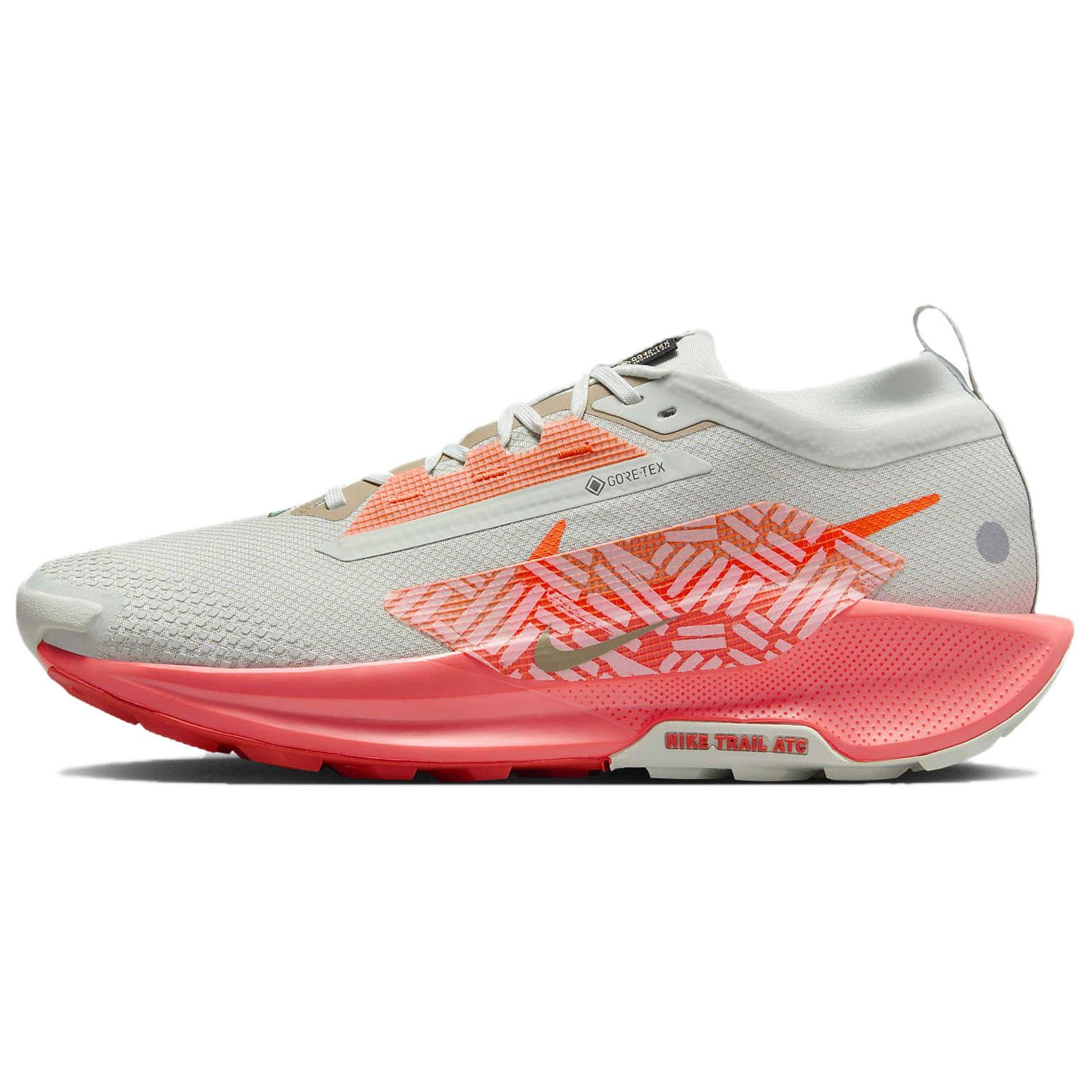Nike Pegasus Trail 5 GORE-TEX Ljus Silver Vild Mango Herr Sneakers Grön Ljus-Vild-Mango Vintage-Korall FQ0908-004 cm