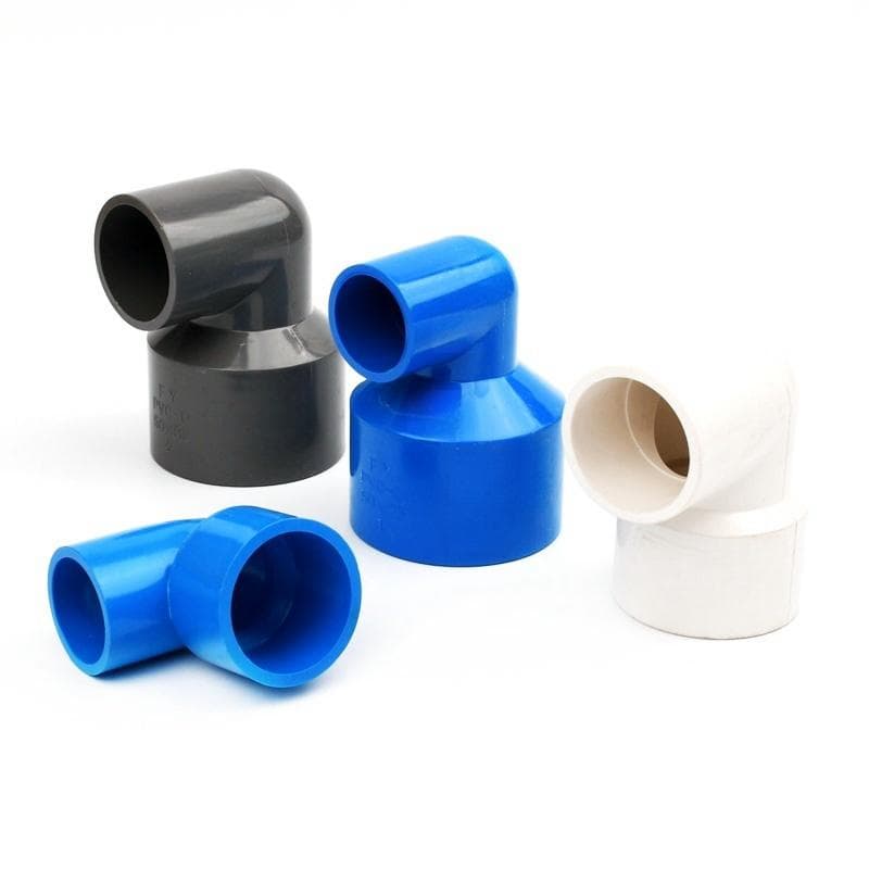 20/25/32/40/50mm PVC Reducerande 90 Graders Rörböj Anslutning Trädgårdsbevattning Vattenrör Koppling Akvarium Fiskbehållare Rak Adapter