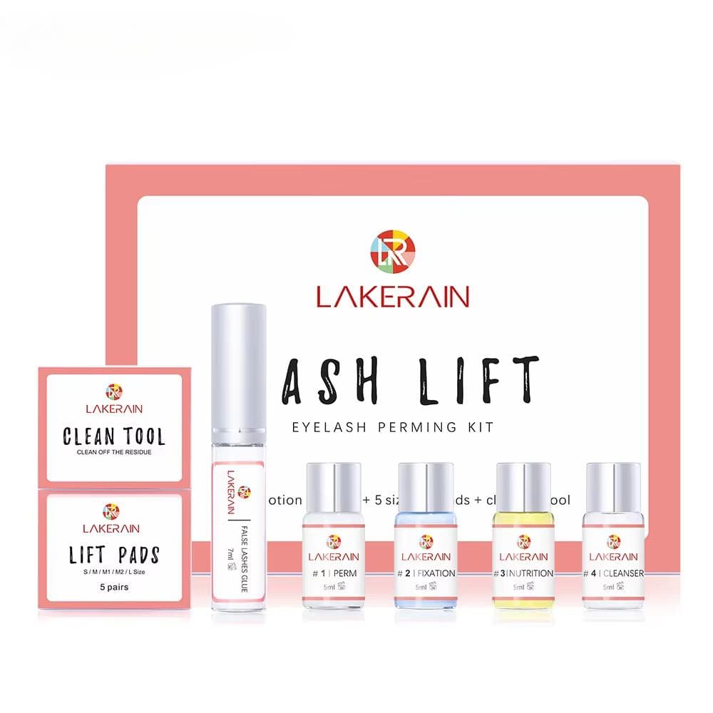 Nytt Lash Lift Kit Långvarig Ögonfranslyft Perming Lotion Fixeringslim Lockiga Ögonfransar Skönhetssalong Hemanvändning Pro Kit