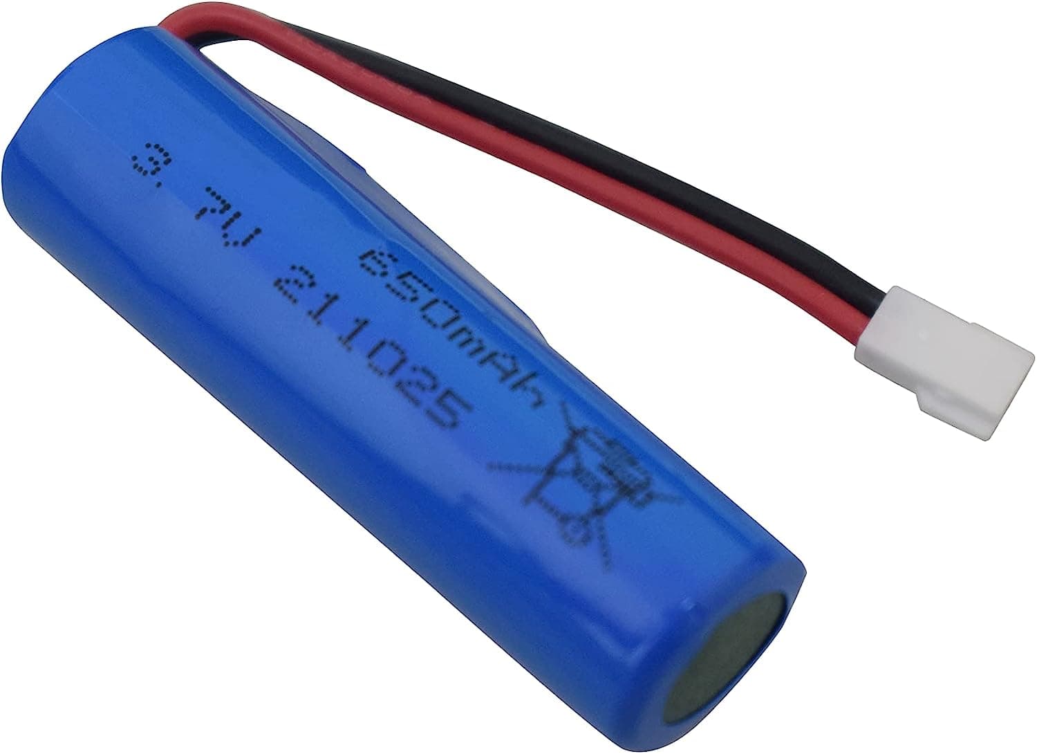 3.7V 650mAh Litiumbatteri för SYMA Q9, H126, H131, H118, RH701 | Förbättrad effekt och körtid | Enkel installation, Blå blå