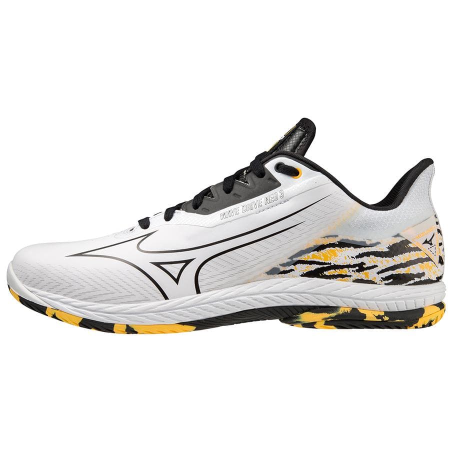 Mizuno Wave Drive Neo 3 Bekväma Halkfria Slitstarka Lågskurna Träningsskor Unisex sneaker Vit 81GA220004 cm