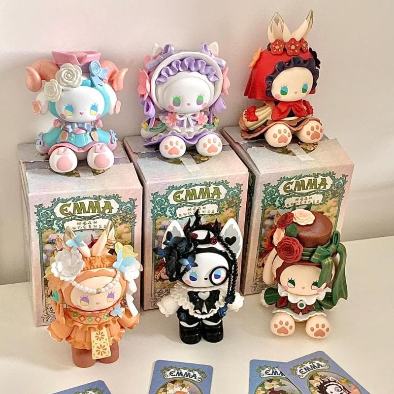 Emma Secret Forest Garden Dejtingserie Blind Box Leksak Mystery Box Söt Docka Samling Dekorativ Prydnad Överraskningspresent Kvinna