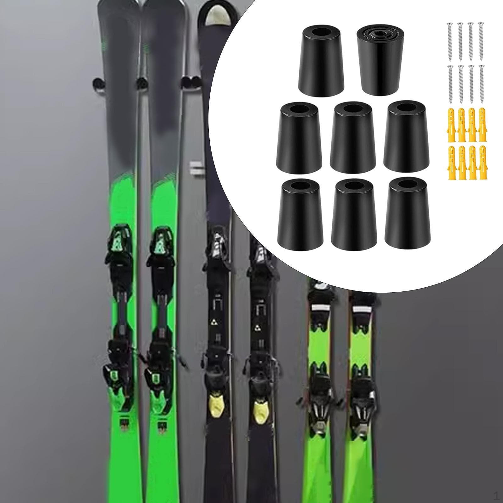 Skidväggfästen Horisontellt fäste Snowboardställ Skateboard för skidor