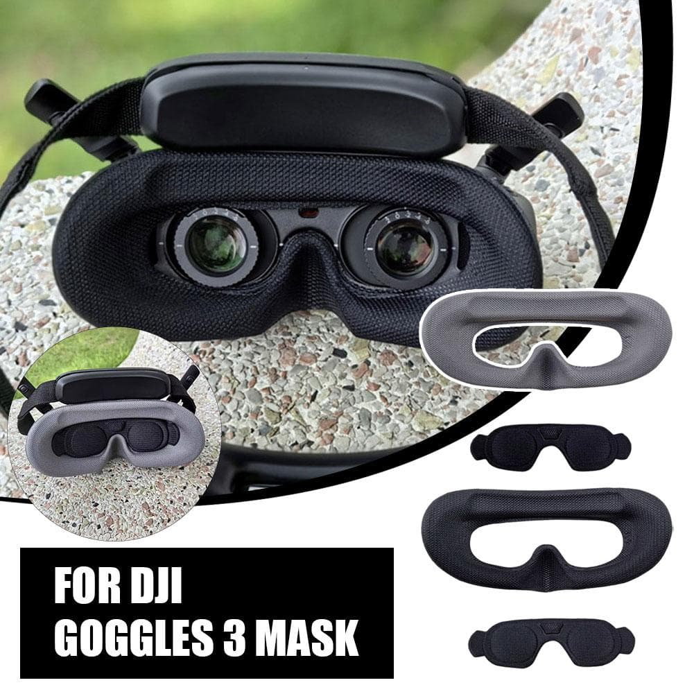 för DJI Goggles 3 Skumkudde Svamp Ögonmask Bekväm Anti-ljus Tillbehör