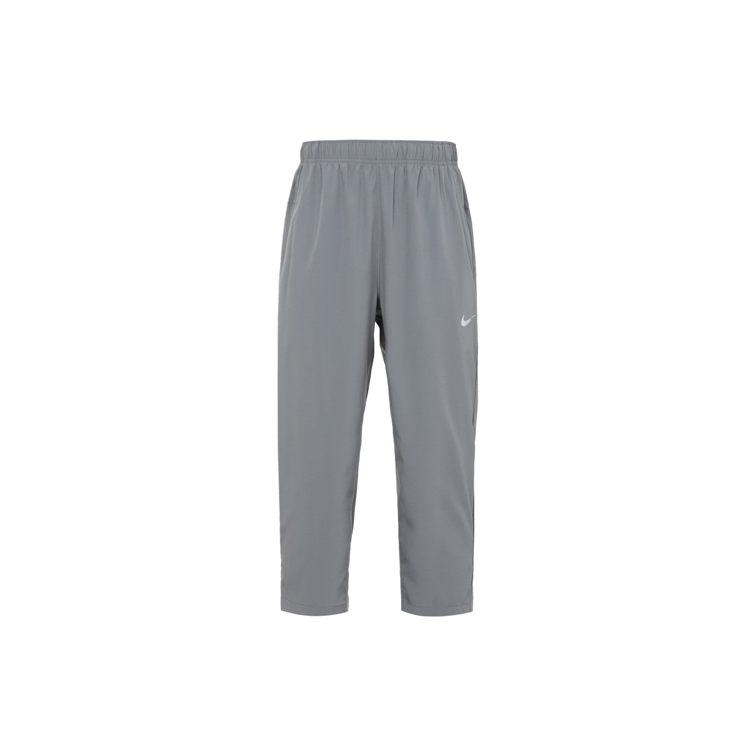 Nike Dri-FIT Solid Snabbtorkande Avsmalnande Träningscapris Herrunderdelar Rökgrå FB7503-084 cm