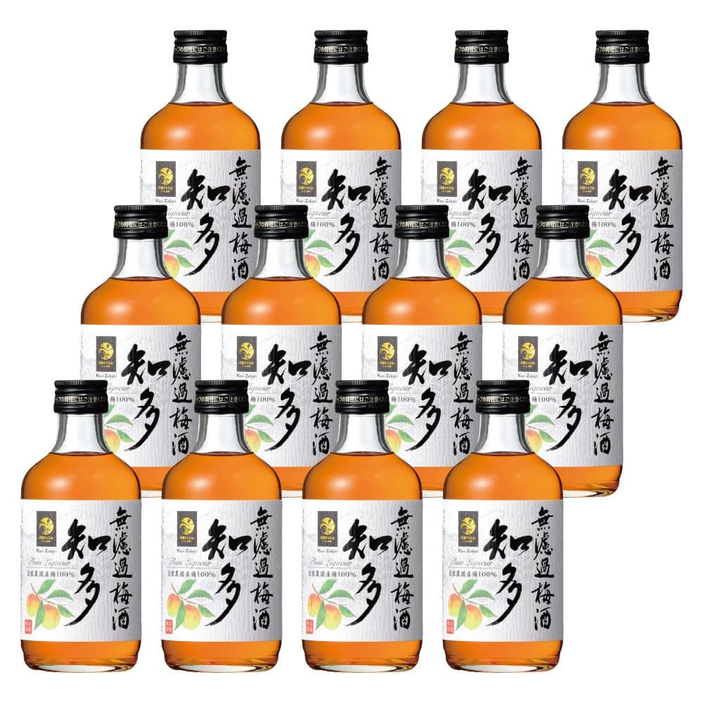 Nakano Shuzo Kunizakari Ofiltrerad Plommonvin Chita 300ml Aichi 300ml x 12 [Likör, 14% Vol., Prefektur, Japan, flaskor]