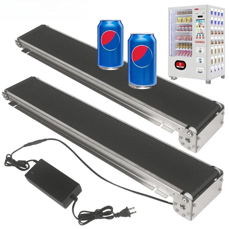 600mm Mini Transportband Automatisk Varuautomat Rostfritt Stål Flaska Transportband Bana Lastbana Bandtransportörmaskin
