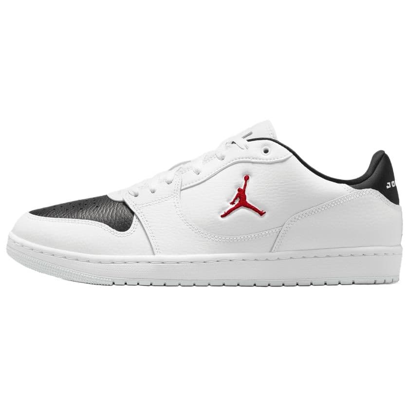 Jordan Court Connect Bekväma Låga Basketskor Herr Sneaker Vit Röd IQ5698101 cm