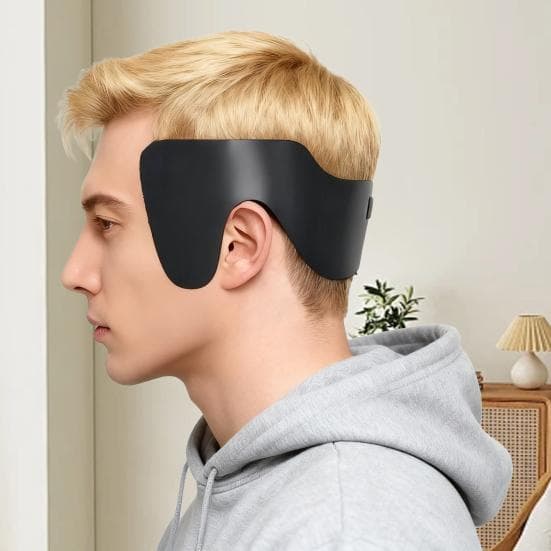 Hårplattningsband för män, värmefria och uppvärmda lägen, hårformningsverktyg för polisonger och styling av halsringning, justerbar plattång