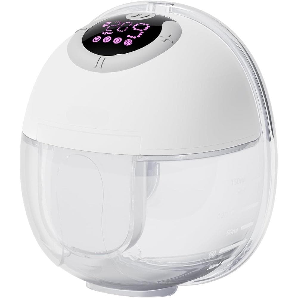 Bärbara pumpar S32 för amning, elektrisk bröstpump med 4 lägen och 9 nivåer, trådlös bärbar bröstpump med LCD-skärm cm