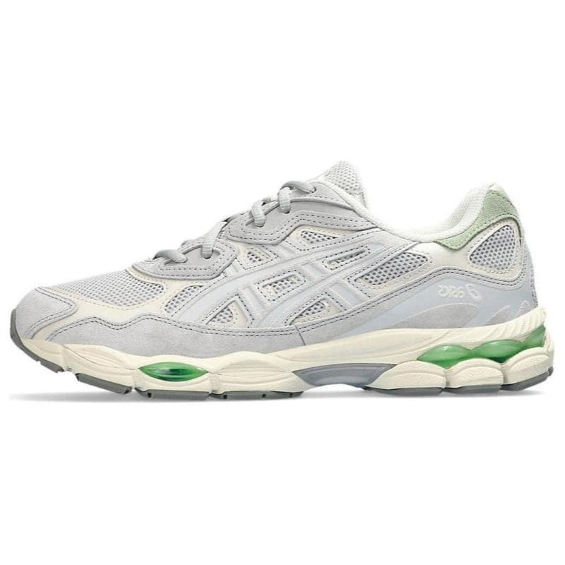 ASICS Gel NYC Molngrå Gröna Sneakers 1203A383-022 cm