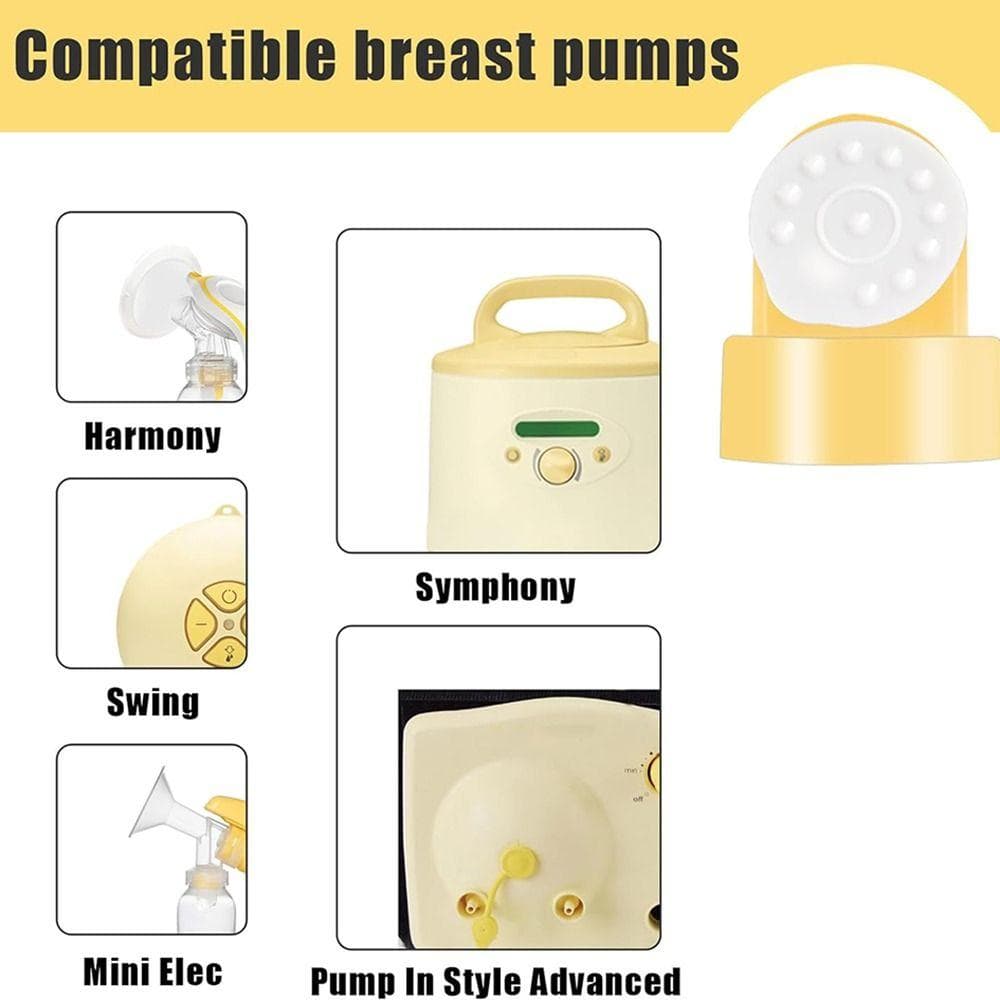 BPA-fri silikonmembran Reservdelar Elektrisk bröstpump Bröstpumpdelar för Medela