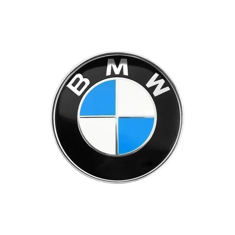 74mm 82mm Bilemblem Logotyp Bakre Bagageluckemärke för BMW E46 E39 E87 E90 E28 E53 E30 E60 E34 E36 E61 E62 E70 E91 E92 Biltillbehör 82MM
