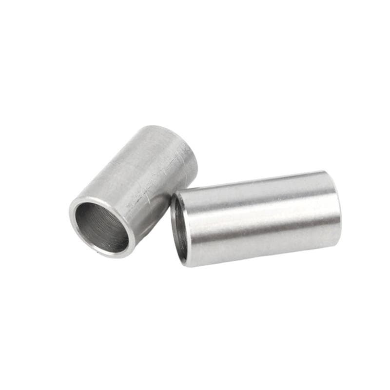 M7 OD 10mm 12mm 14mm Ogängad 304 Rostfritt Stål Bussning Bricka Rund Håligen Stödavståndshållare Packning Hylsa Längd 2-50mm