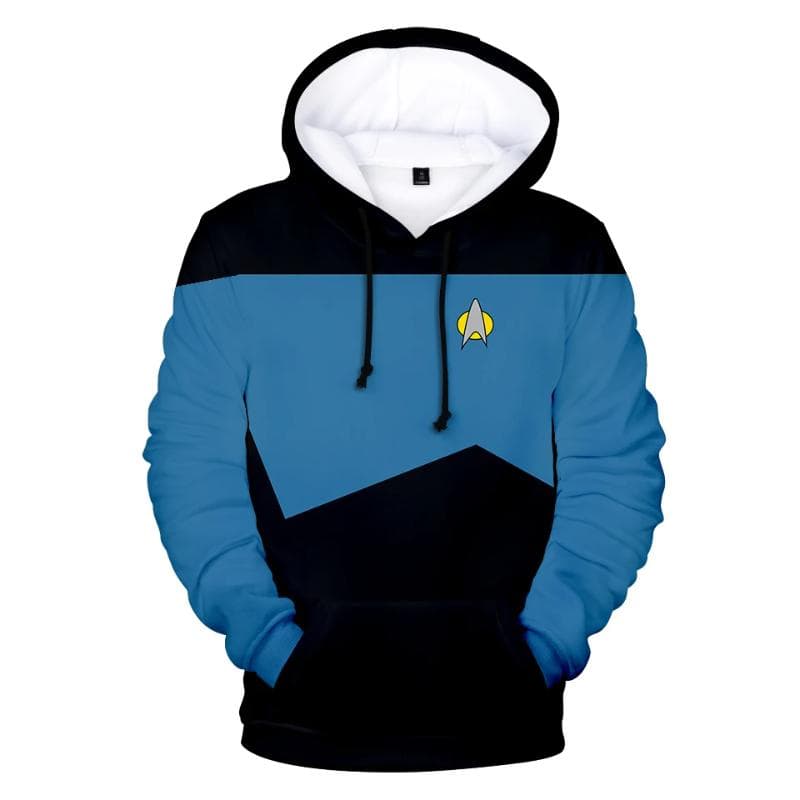 Het Movie Star trek 3D Hoodies Sweatshirts Mode Långärmade Kläder Star trek cosplay hoodies Plus Size Herr/Kvinnor streetwear cm