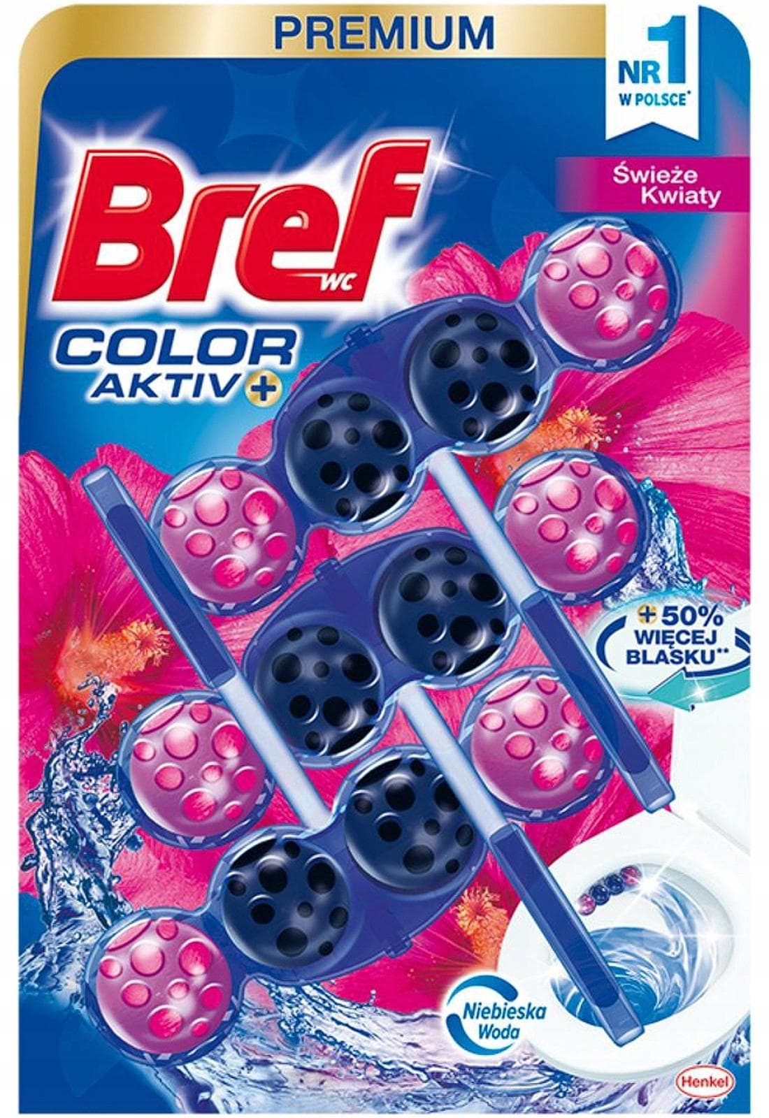 Bref Toalett Hängare Färska Blommor, 3 x 50 g