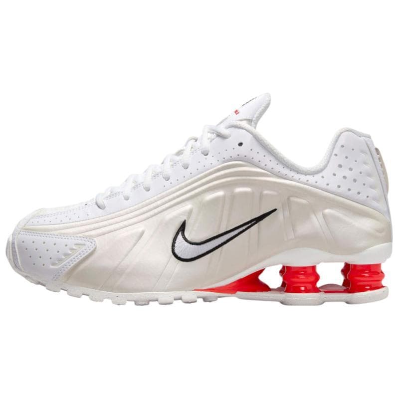 Nike Shox R4 Vit Phantom Pikant Röd Dam Sneakers AR3565-103 cm vit