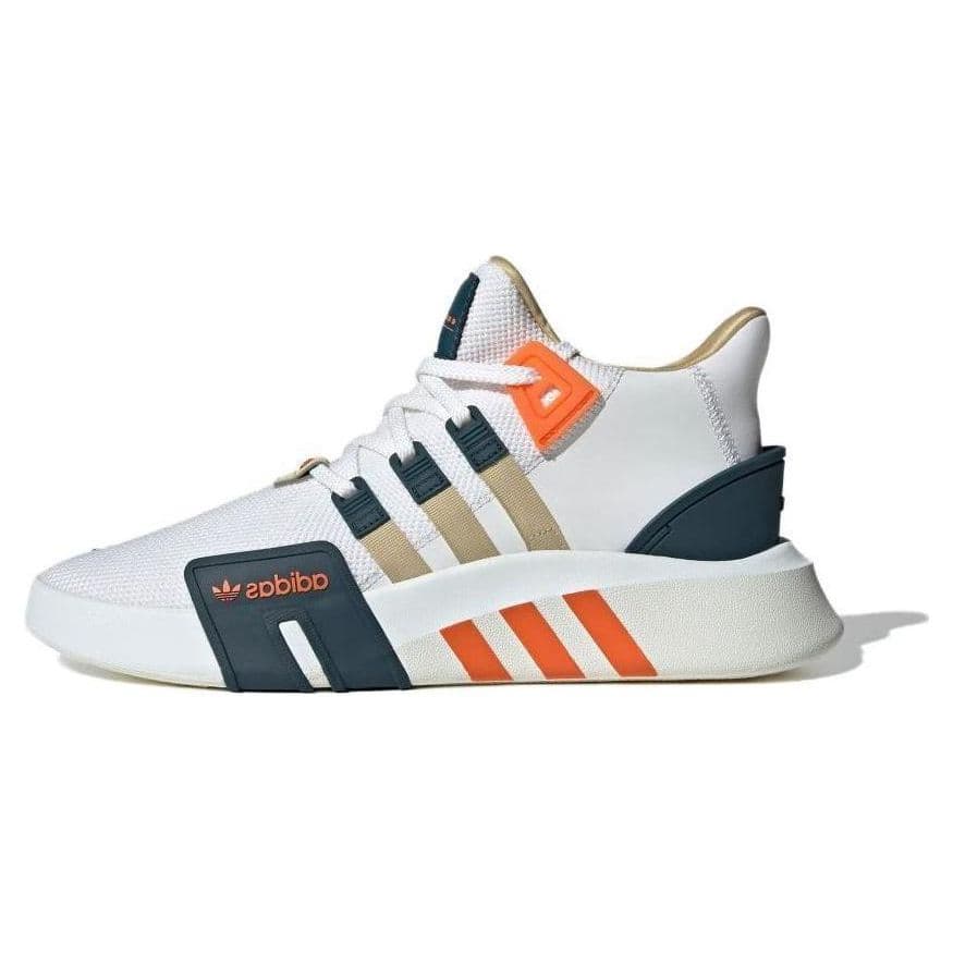 Adidas Originals Eqt Bask Adv Tyg Syntetiskt Läder Tpu Retro Bekväma Stötdämpande Slitstarka Mellanhöga Livsstil Vardagsskor JI4272 cm