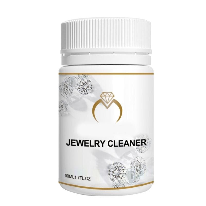 Effektiv smyckestvättmedel Professionell smyckestvätt för diamant, ringar, halsband, örhängen 50 ml/flaska