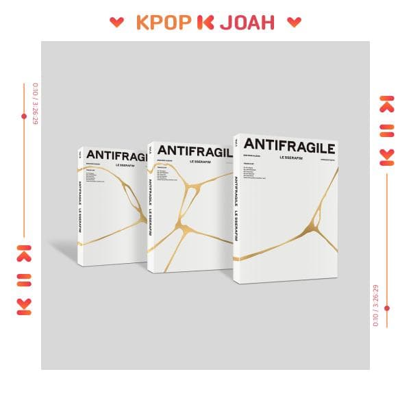 LE SSERAFIM [ANTIFRAGILE] 2:a minialbumet