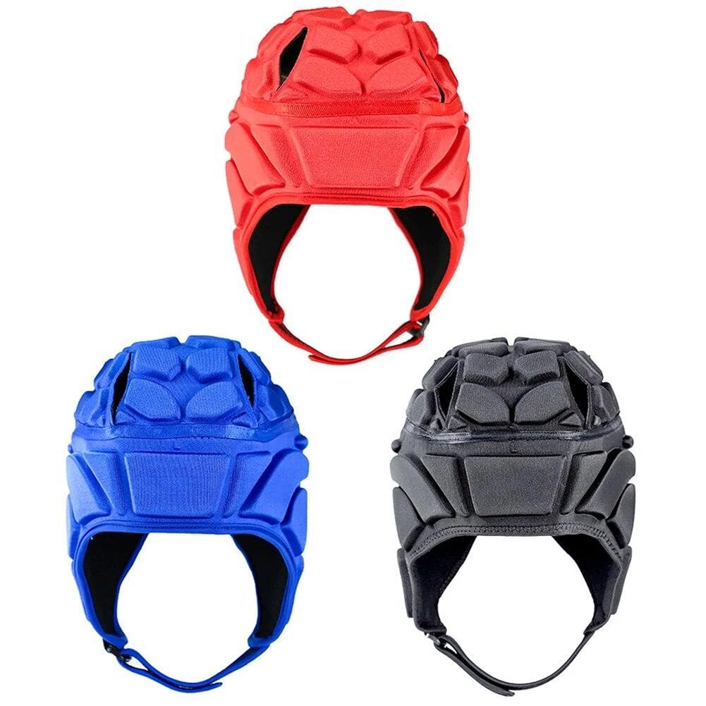 Rugbyhjälm Huvudskydd Keps Hockey Huvudskydd Skydd Hatt Baseboll Skateboard Vadderad Hatt Keps Justerbar För Män Kvinnor