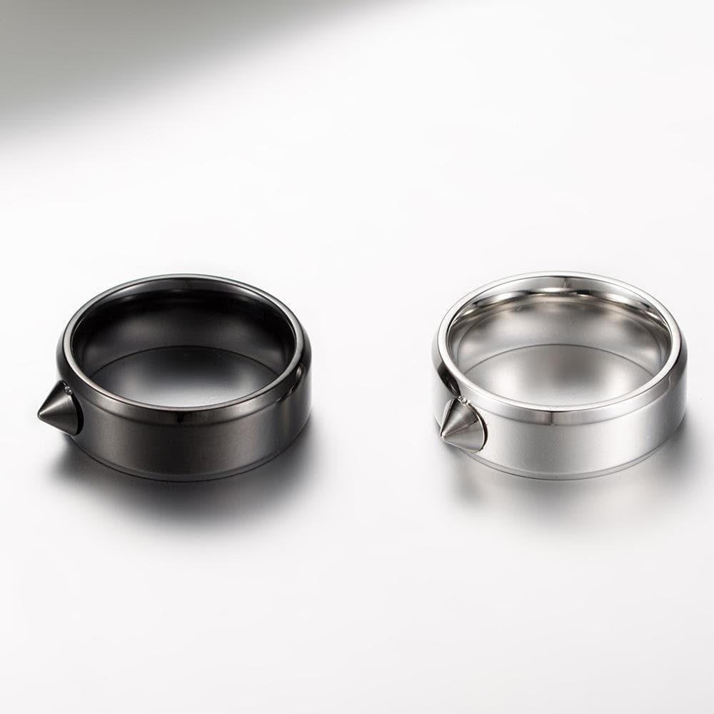 Titanstål Nits Bräckfönster Självförsvar och Vargsäker Ring Enkel Metallspikring
