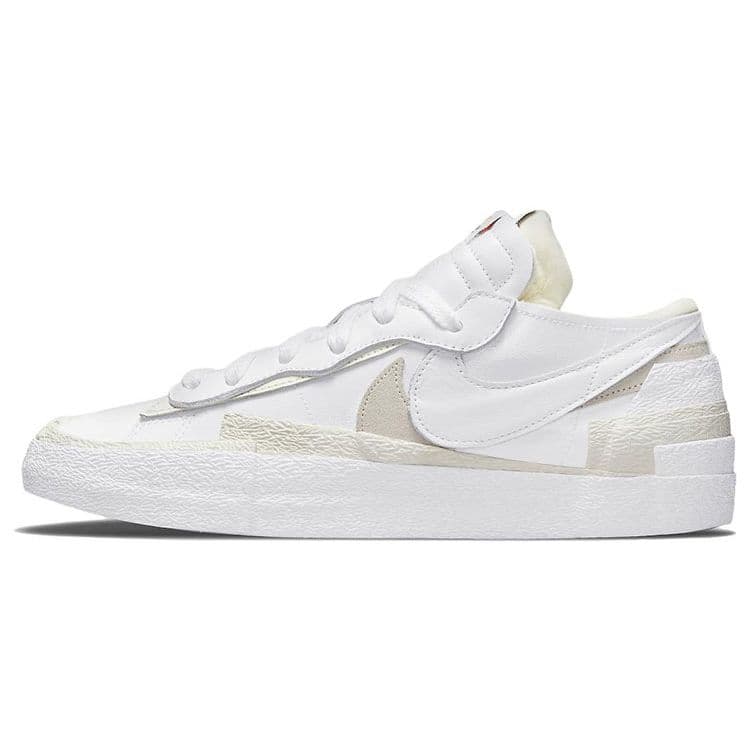 sacai x Nike Blazer Low Vit Lack Unisex Sneakers Sail DM6443-100 cm