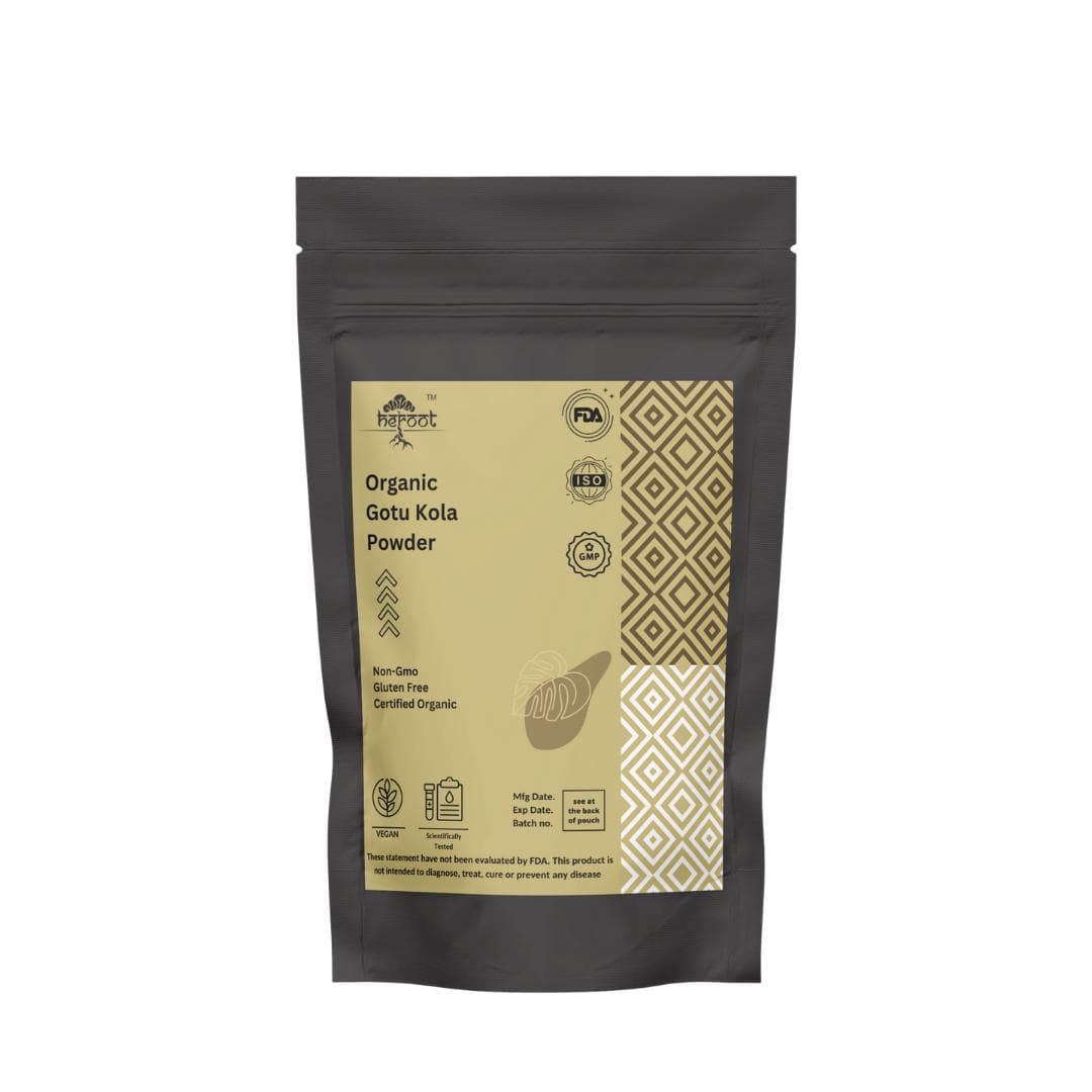 Heroot Gotu Kola Bladpulver | Centella Asiatica | Rent Växtpulver