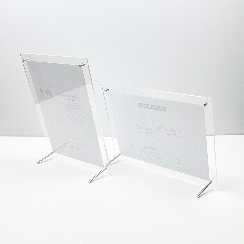 Affärslicens Box Fotoram Display Stativ Målning Konstbord Helt nytt