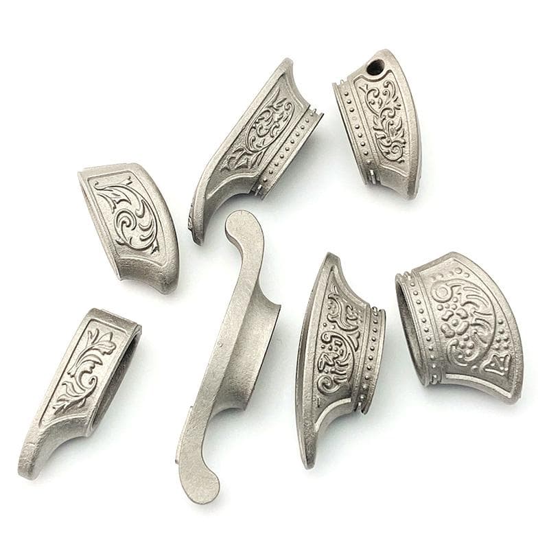Knife Guard Steel Knife Handle Protect För DIY Tool Embryo Gauntlet Casting