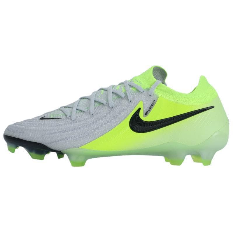 Nike Phantom GX 2 Elite FG Mad Voltage Pack Herr Sneakers Grön Metallic-Silver Svart FJ2559-003 cm