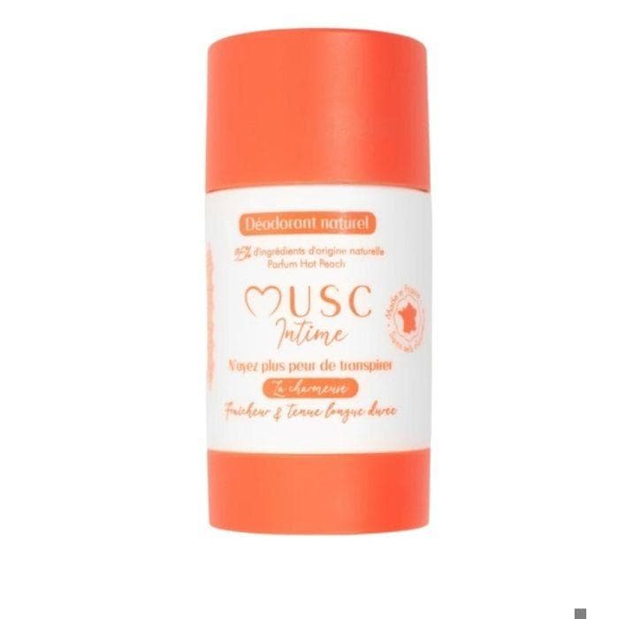 Deodorant - Intim Mysk - Hot Peach - 50 g - Naturlig - 48h Skydd