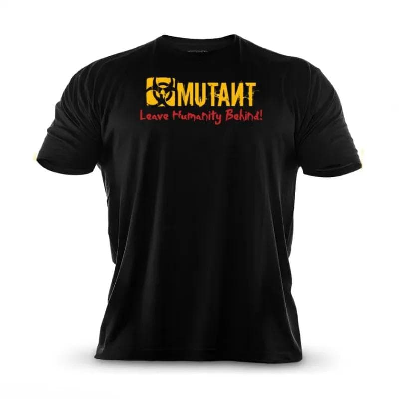 Mode Muskel Fitness Broder T-shirt Mutant Warcraft Sport Löpning Tryck Casual Kortärmad Sommar Fitness Skjorta för Män cm
