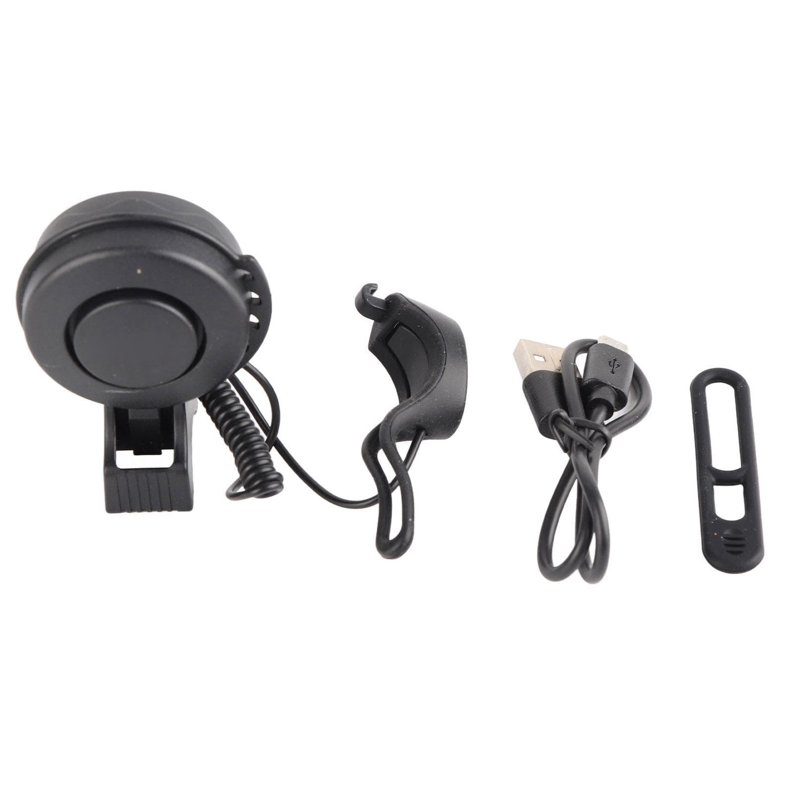 Cyklar Elektriskt Horn Styre IP65 120dB USB-Laddning 3 Ljudlägen Modifiering Spårvagn Scooter