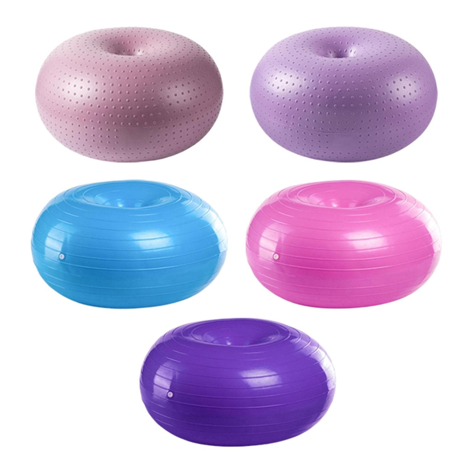 Fitness Ball Support Rhythmic Strength Yoga Ball Pilates Donut Balance for Training Home 1st