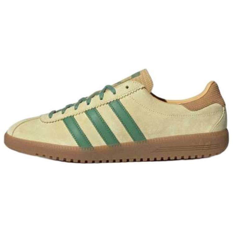 Adidas Originals Bermuda Sneakers Bekväma Tunn Sula Halkfria Slitstarka Lågskurna Skateskor Unisex Sneakers Gul Grön Brun JR7156 cm