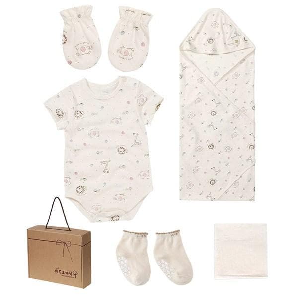 Med ekologiska 6 typer av nya djurbebispresenter för nyfödda, koreanska babyprodukter