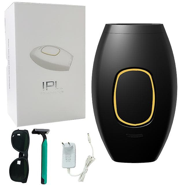 Professionell Ipl Epilator Laser Hårborttagningsmaskin Hårborttagningsmedel Ansiktskropp Permanent fotoenhet Pulserande ljus vit