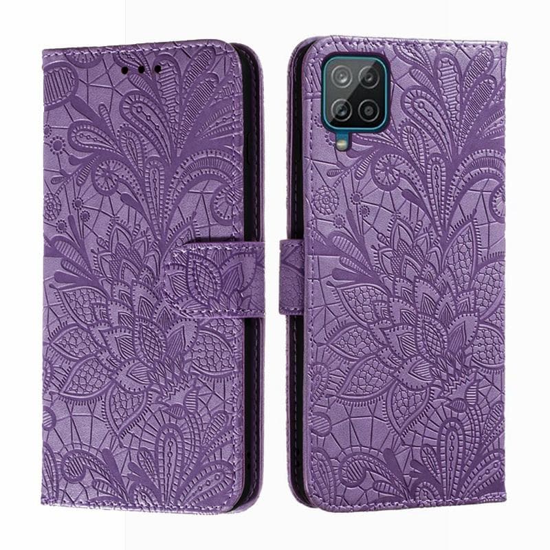 Telefonfodral För Samsung Galaxy A12 A22 A14 A34 A54 M12 M33 M53 M23 M32 M22 A32 A52 A72 5G A13 A53 A 12 54 32 52 Bokställ Plånbok Läder