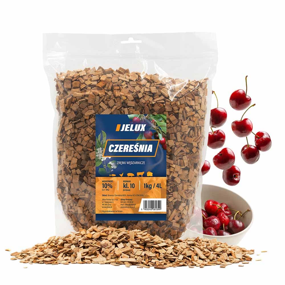 Rökningsflis Körsbär Kl10 1Kg