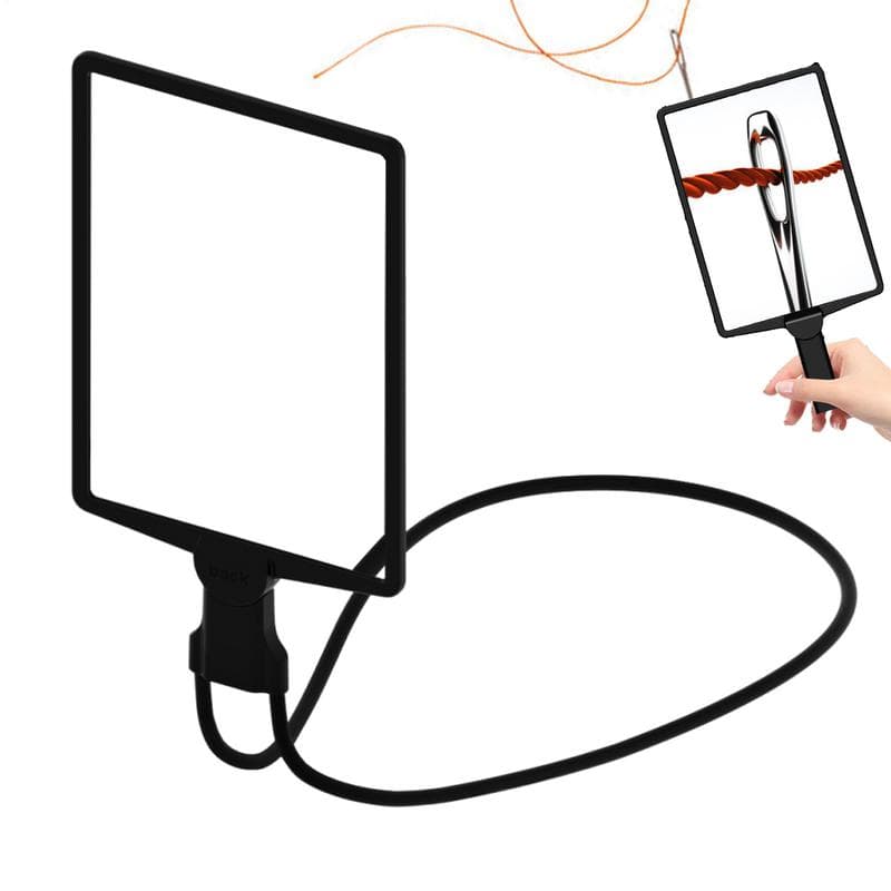 Halsförstoringsglas 3X Läsglas för sida Halsförstoringsglas Lupp Flexibelt Bärbart Förstoringsglas För Seniorer Nedsatt Syn Närarbete Sömnad